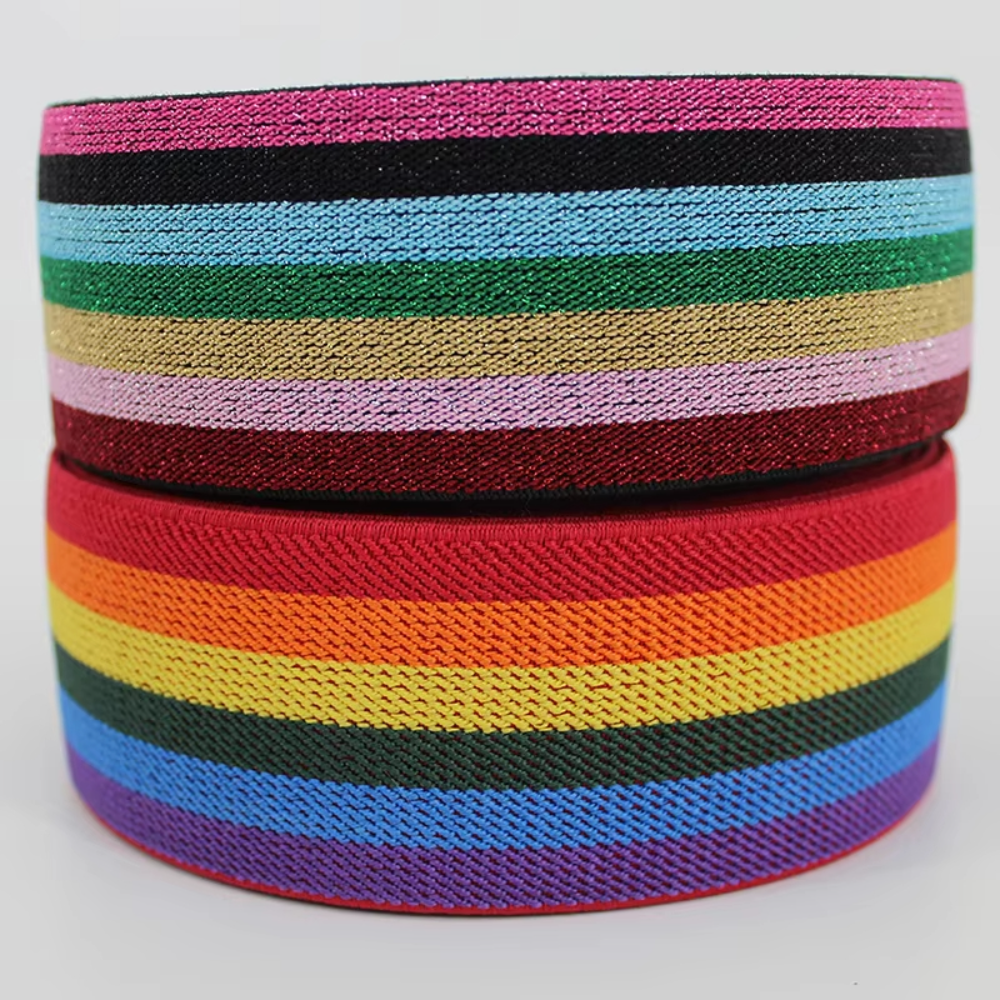 5cm Rainbow Colors Elastic Bands - Image 4