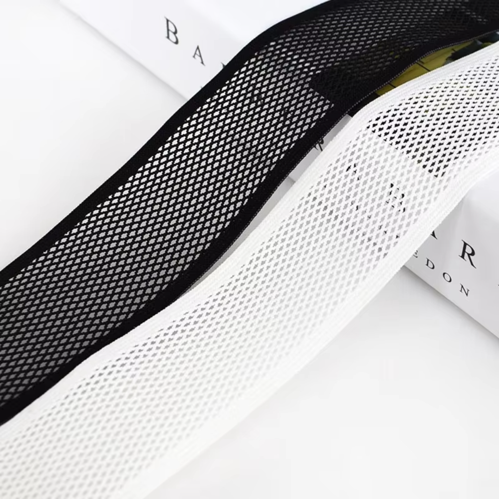 Garment Accessories Clothing Breathable Stretching Belt Mesh Elastic Band Webbing