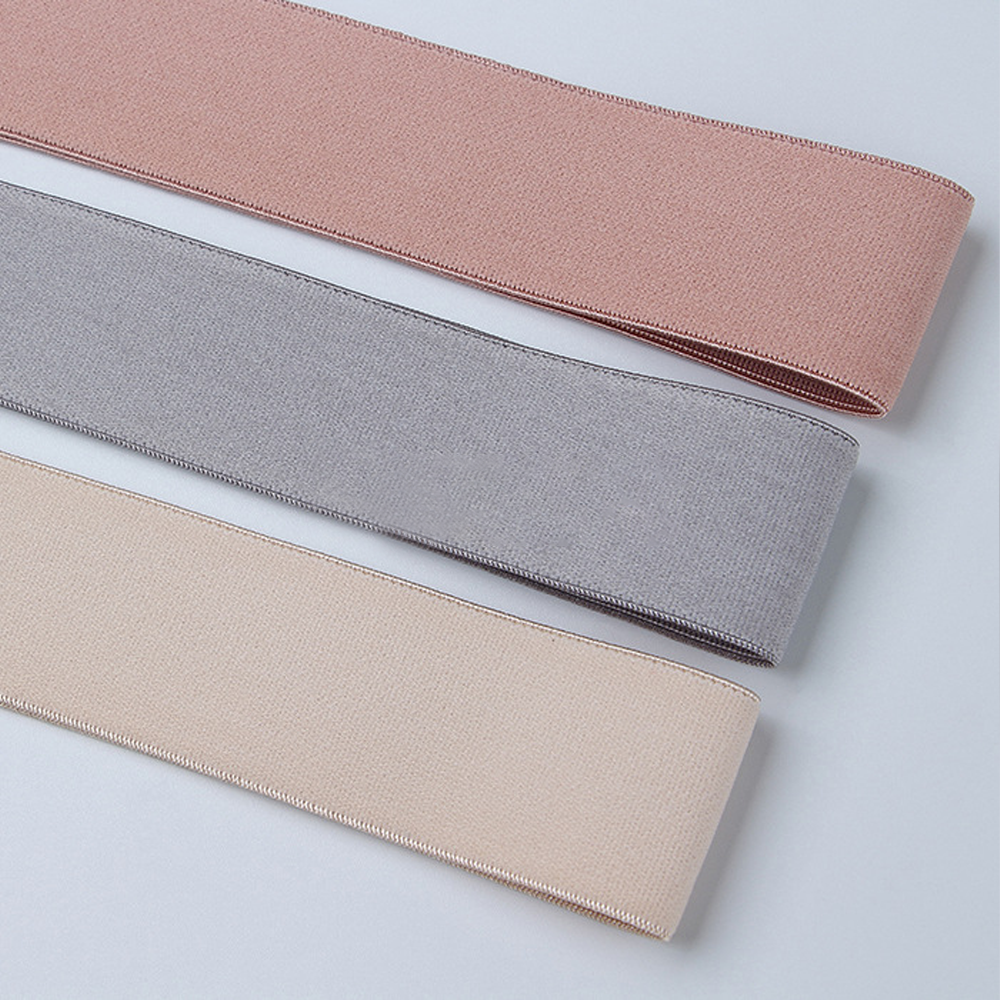 Single-sided fleece elastic nylon thickened wide and high elastic webbing