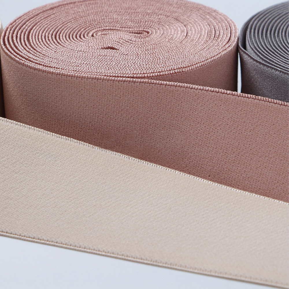 Single-sided fleece elastic nylon thickened wide and high elastic webbing - Image 2