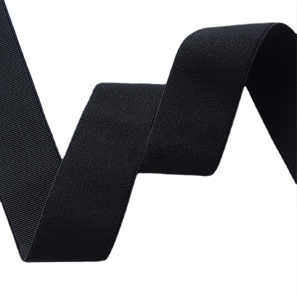 Single-sided fleece elastic nylon thickened wide and high elastic webbing - Image 3